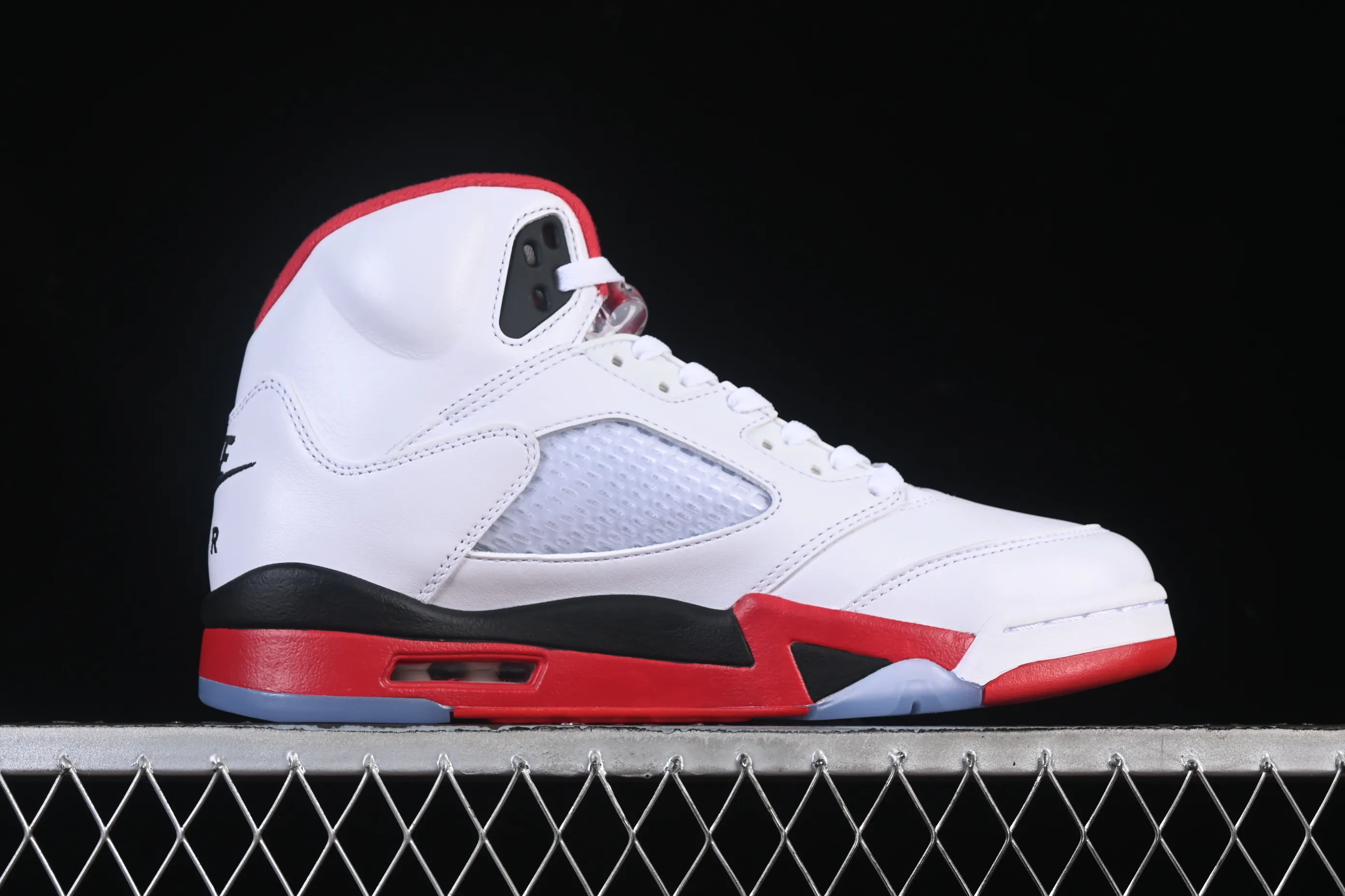 All categories Air Jordan Jordan series basketball shoes Air Jordan 5 GX foreign trade version Air Jordan 5 Retro "Fire Red Black Tongue" AJ5 Joe 5 Rukawa Maple Flame Red first layer basketball shoes HQ7978-101